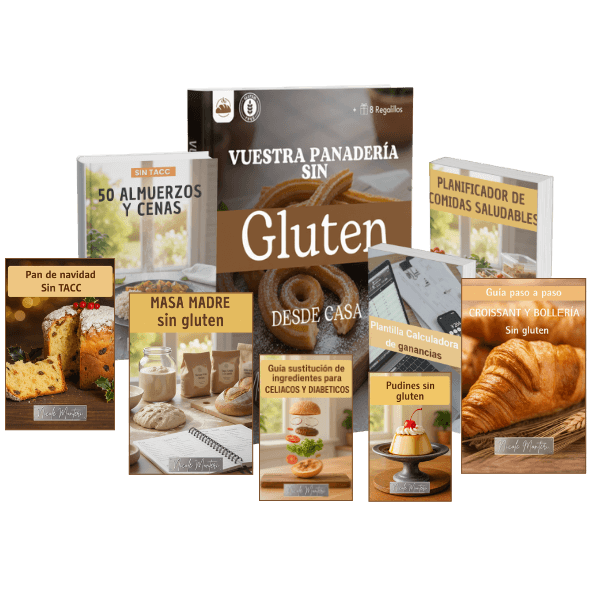 Bundle Completo Panadería Sin Gluten Nicole Monteri